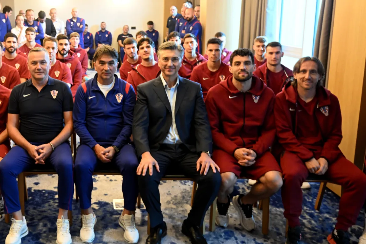 Plenković s Vatrenima