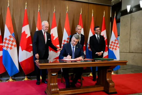 Andrej Plenković u Kanadi