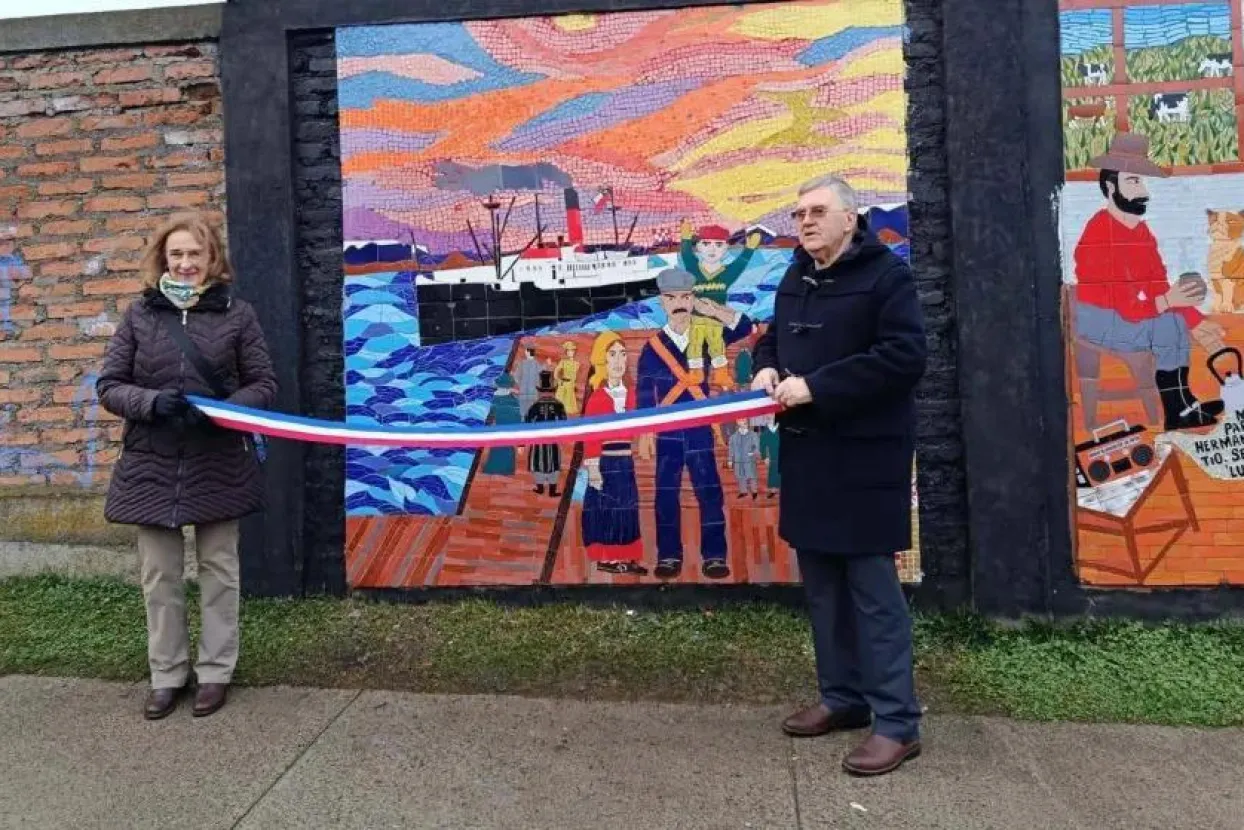 Mural Hrvatima najsloženiji je rad čileanskog umjetnika