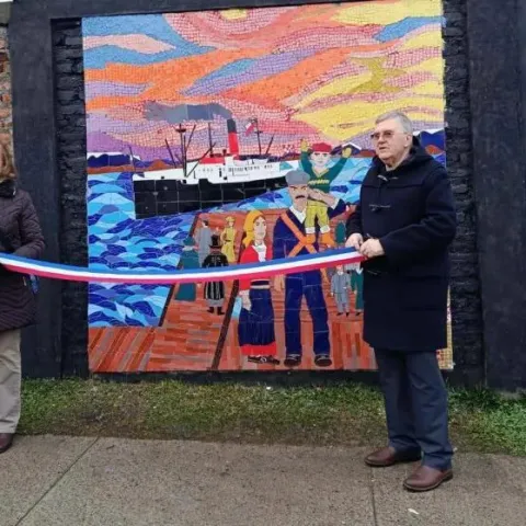 Mural Hrvatima najsloženiji je rad čileanskog umjetnika