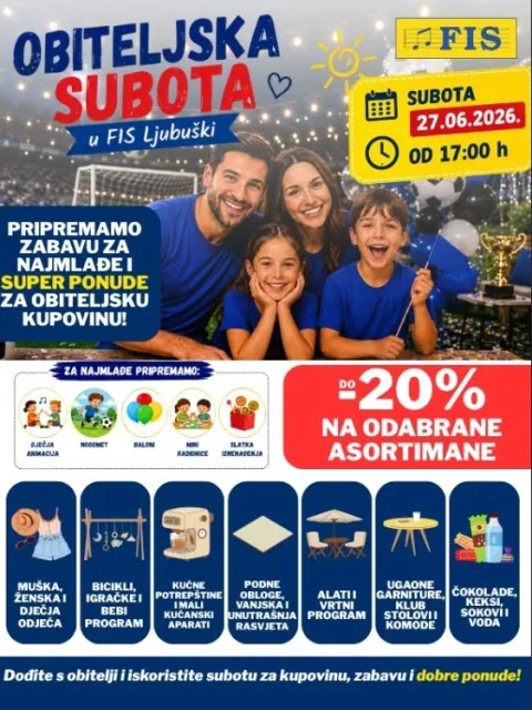Obiteljska subota u FISu u Ljubu&scaron;kom