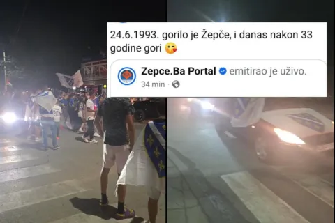 Slavlje pobjede BiH lokalni portal usporedio s napadom bo&scaron;njačke Armije BiH na Žepče
