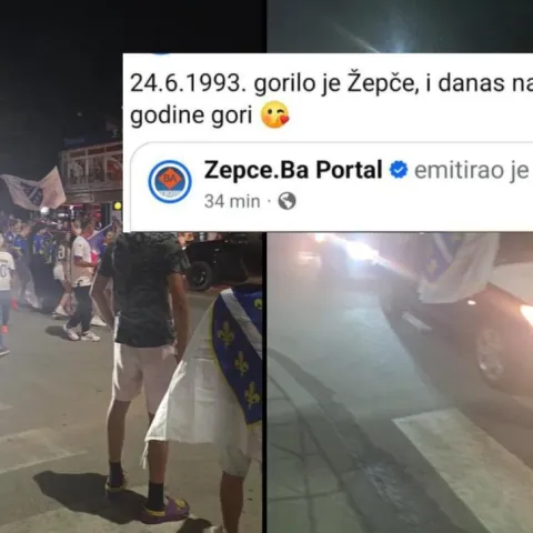 Slavlje pobjede BiH lokalni portal usporedio s napadom bo&scaron;njačke Armije BiH na Žepče