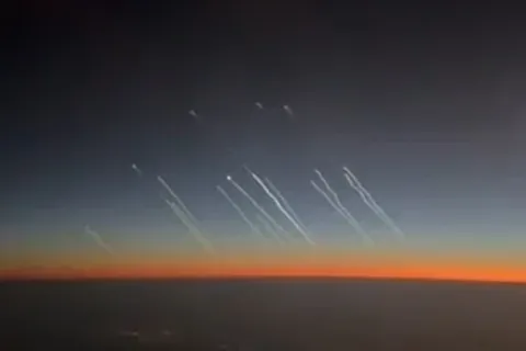 Let iranskih raketa