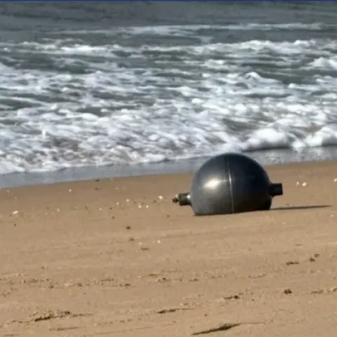 Kugle na plaži