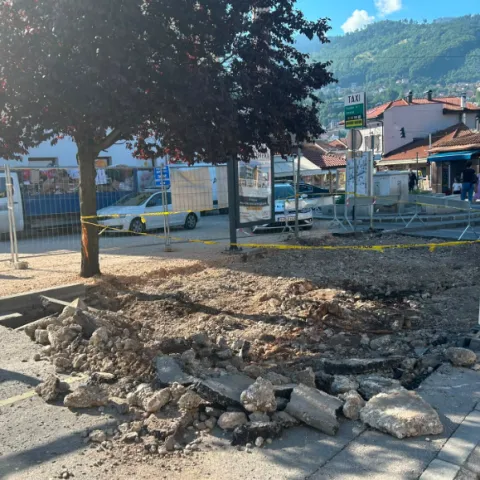 Sarajevo: Radnici tijekom radova iskopali kosti
