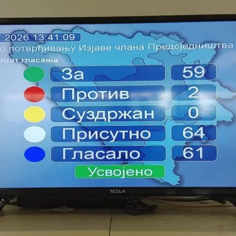 Kom&scaron;ićevo i Bećirovićevo preglasavanje palo u NSRS