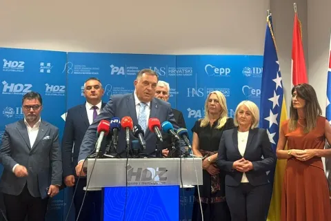 Milorad Dodik u Mostaru