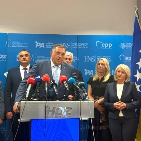 Milorad Dodik u Mostaru