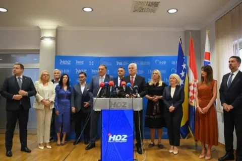 Sastanak predstavnika HDZ-a i SNSD-a u Mostaru