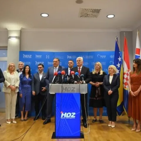 Sastanak predstavnika HDZ-a i SNSD-a u Mostaru