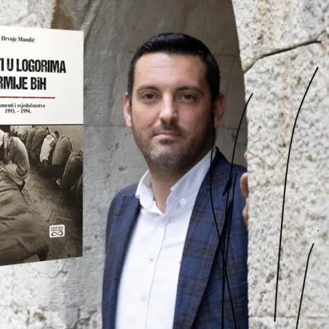 Objavljena knjiga Hrvoja Mandića "Hrvati u logorima Armije BiH"