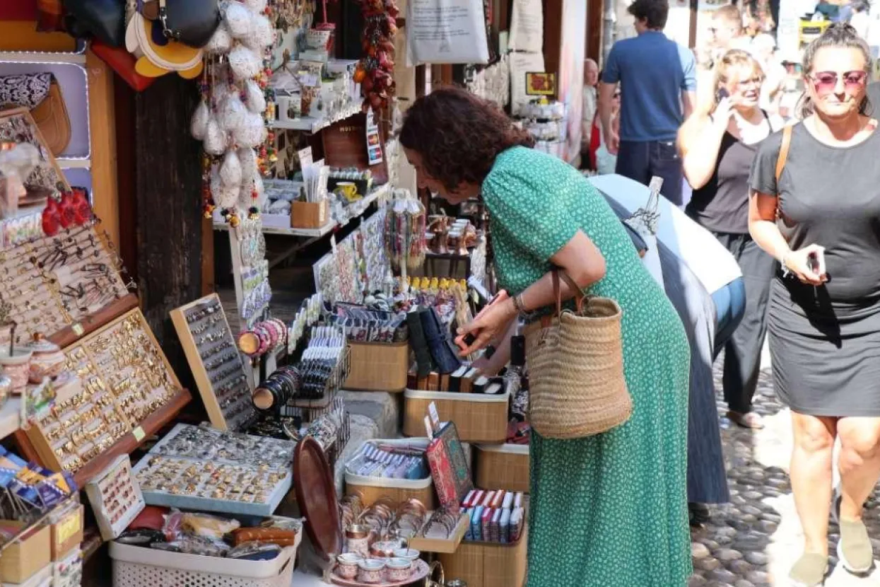 Mostar, turisti