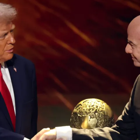 Trump i Infantino