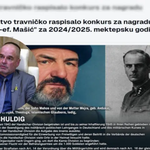 Kolonomos Martinčević: Hoće li bonske ovlasti progledati ondje gdje je Nijemac Schmidt zažmirio, nad komemoracijama imama njemačke SS divizije "Handžar"?
