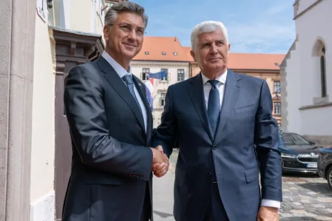 Plenković i Čović