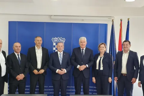 Čović u Zagrebu s Medvedom i predstavnicima udruga HVO-a