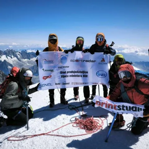 Mostarski planinari uspje&scaron;no okončali ekspediciju na Mont Blanc