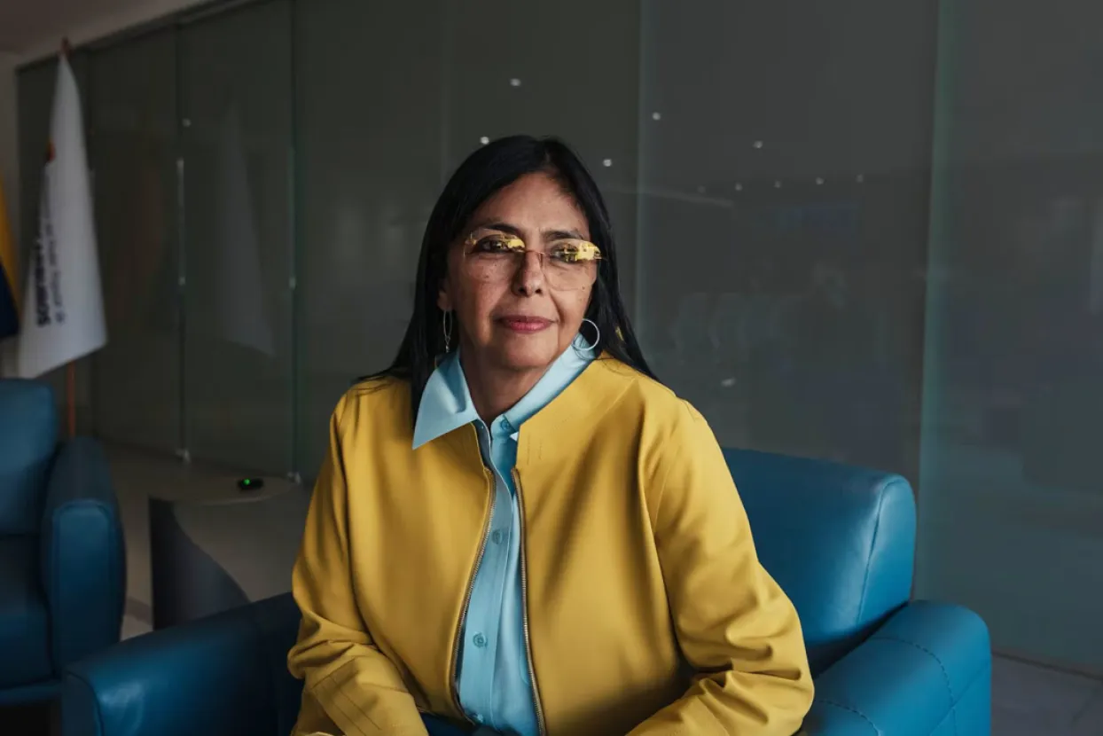 Delcy Rodr&iacute;guez