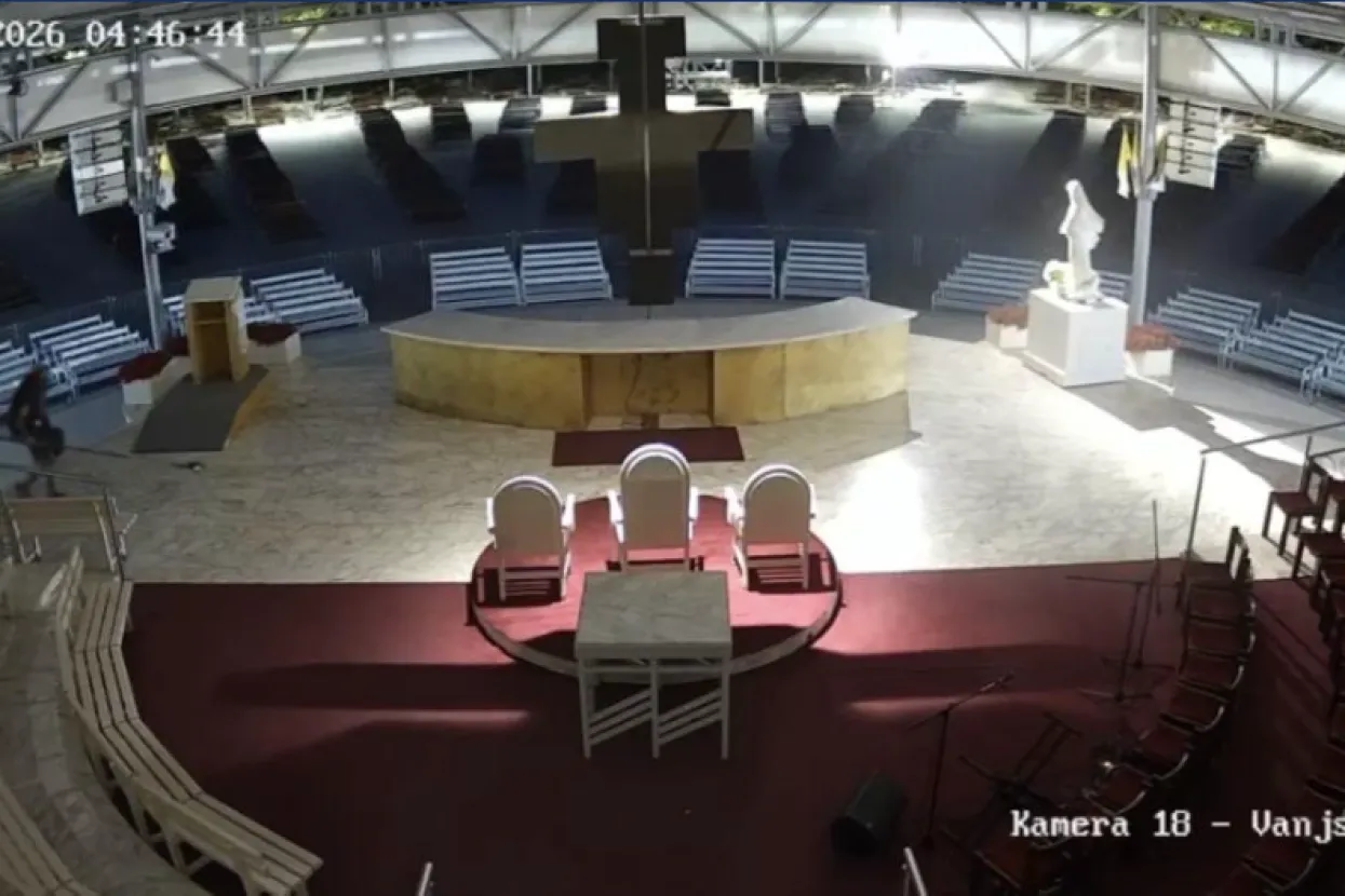 Nadzorna kamera snimila vandala