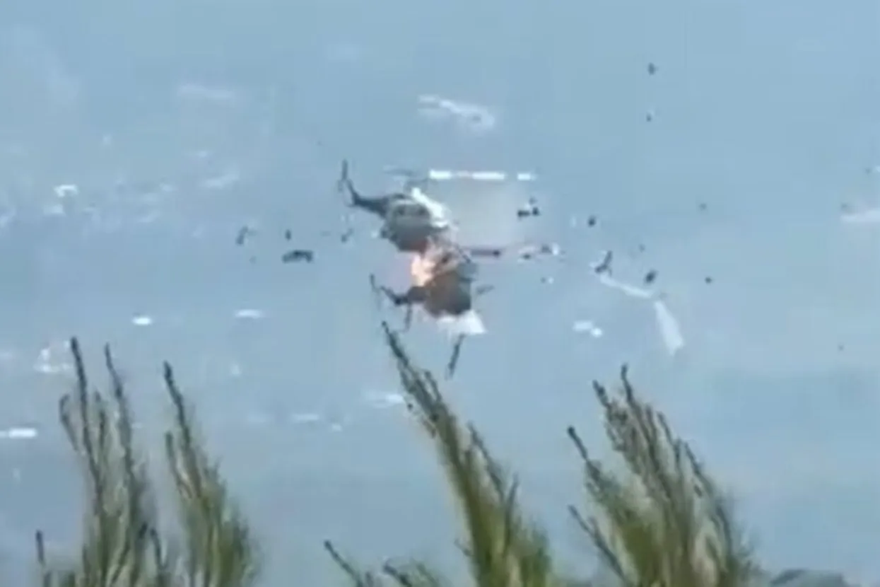 Sudar helikoptera u Grčkoj