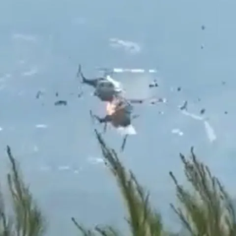Sudar helikoptera u Grčkoj