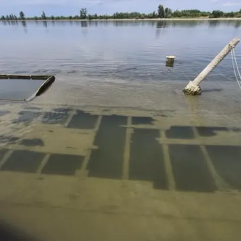 Dunav na povijesno niskim razinama