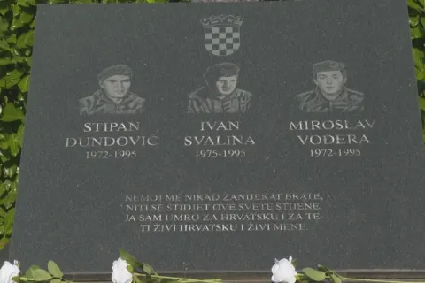 Stipan Dundović, Ivan Svalina i Miroslav Vođera