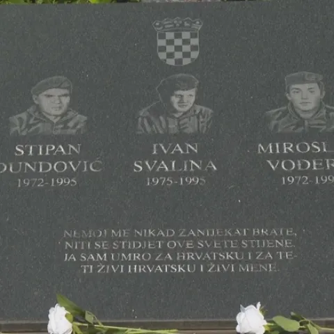 Stipan Dundović, Ivan Svalina i Miroslav Vođera
