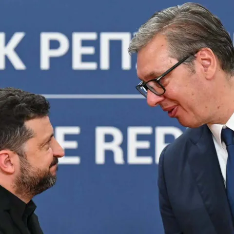 Zelenski i Vučić
