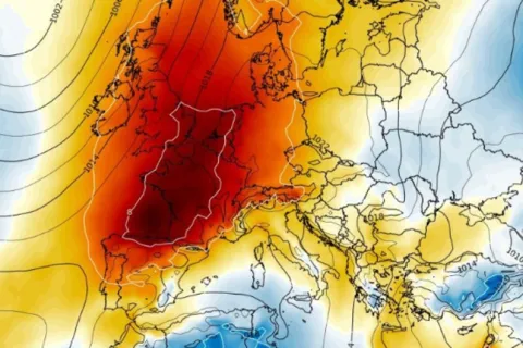 Zapad Europe ru&scaron;i temperaturne rekorde. Prosjek bio gotovo tri stupnja vi&scaron;i