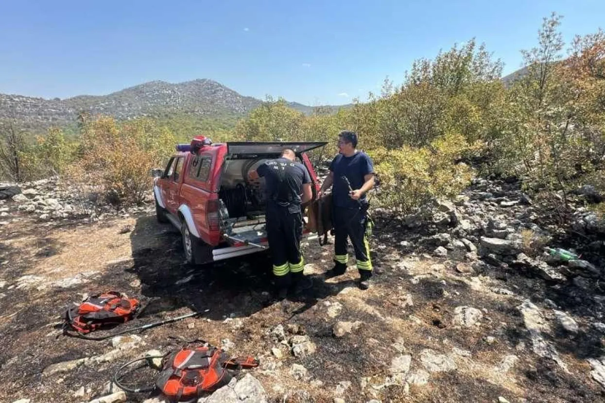 Požar u neumskoj općini pod kontrolom gasitelja