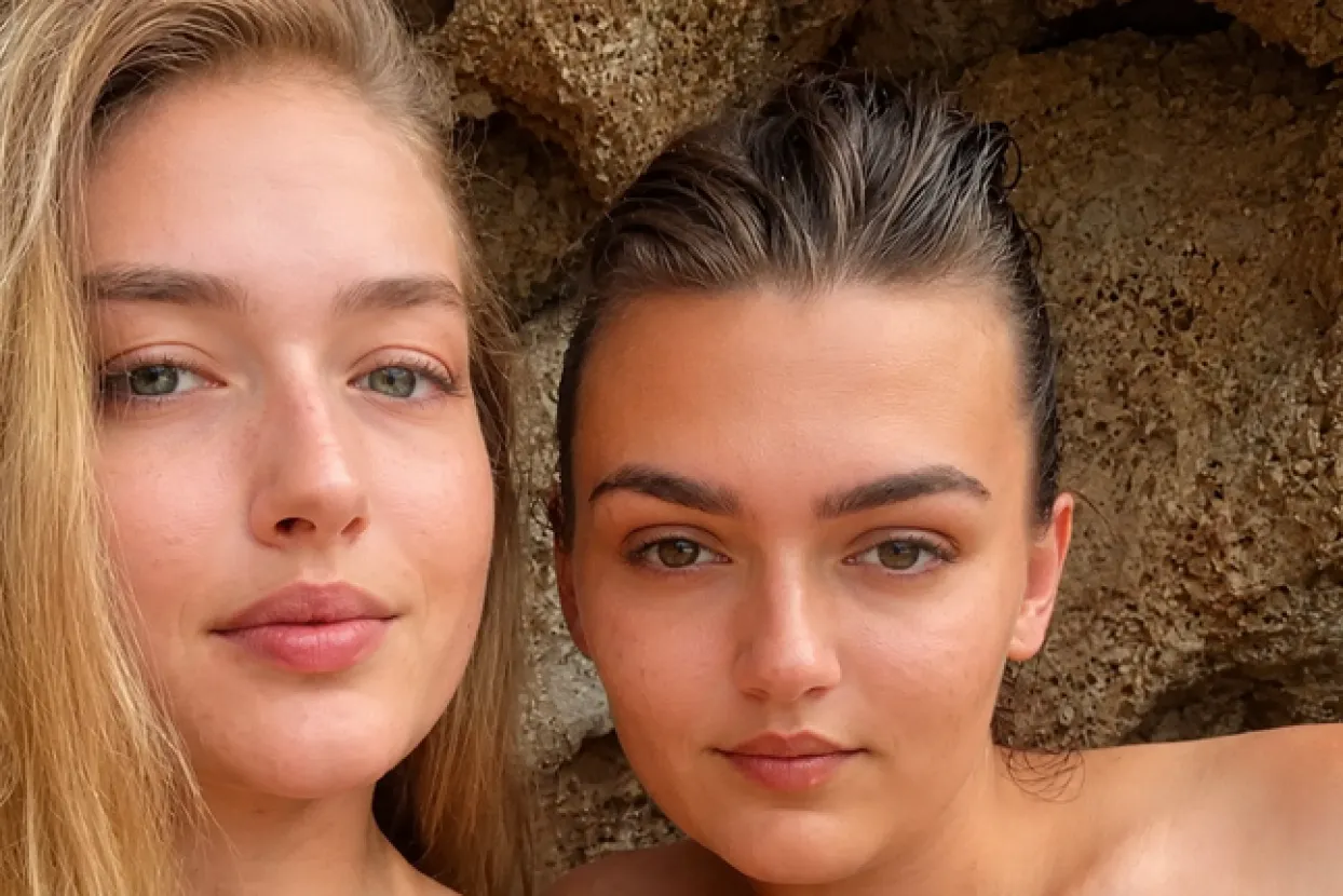 Poginula Draga Ante&scaron;ević desno i njena sestra Nikolina Slavnić lijevo