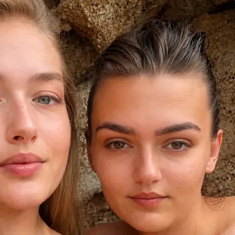 Poginula Draga Ante&scaron;ević desno i njena sestra Nikolina Slavnić lijevo
