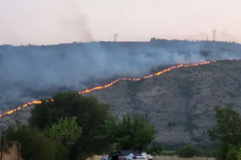 Požar kod Mostara pod kontrolom, ga&scaron;enje otežano zbog vjetra i terena 