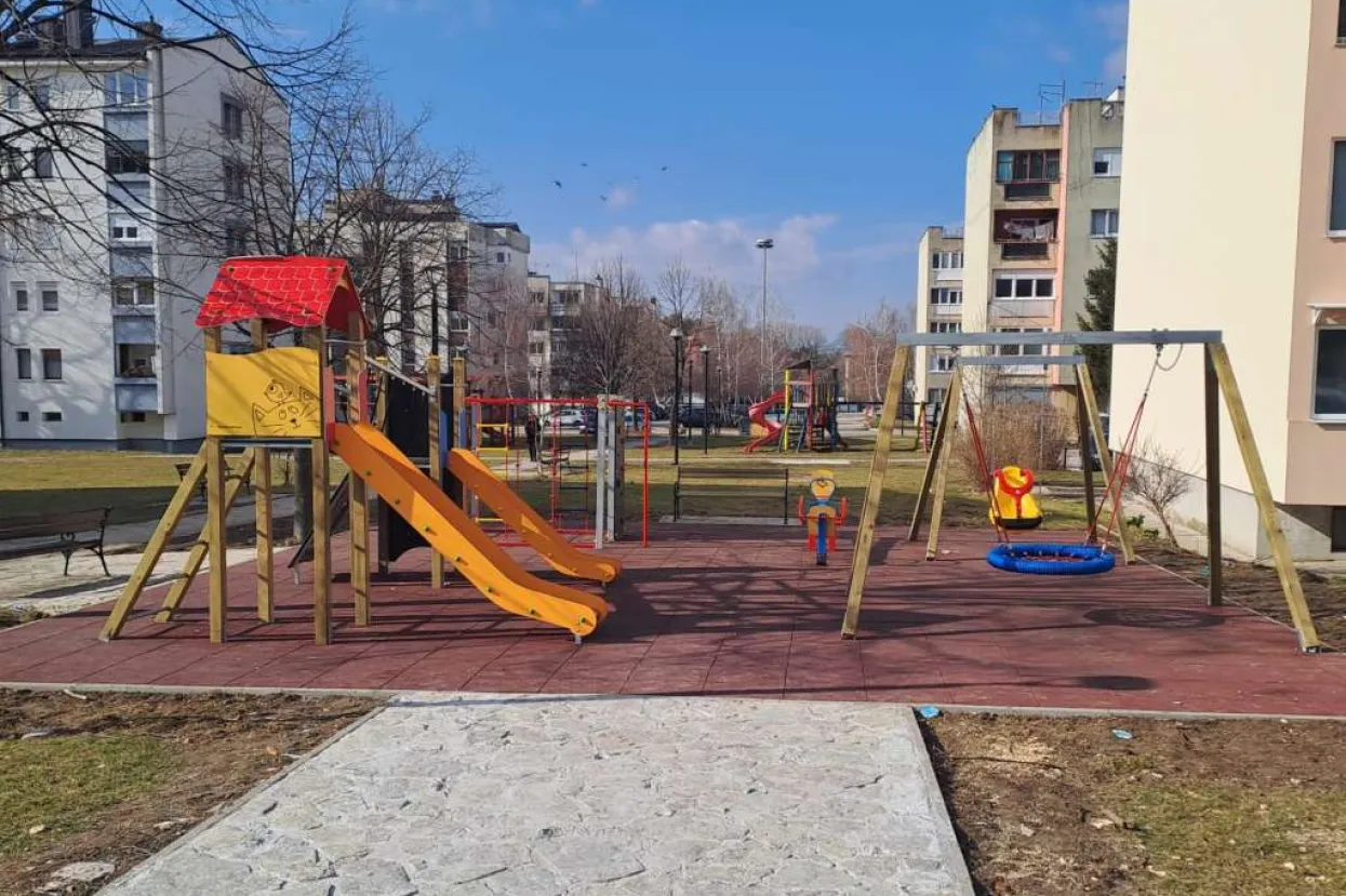 U Livnu postavljeno novo dječje igrali&scaron;te