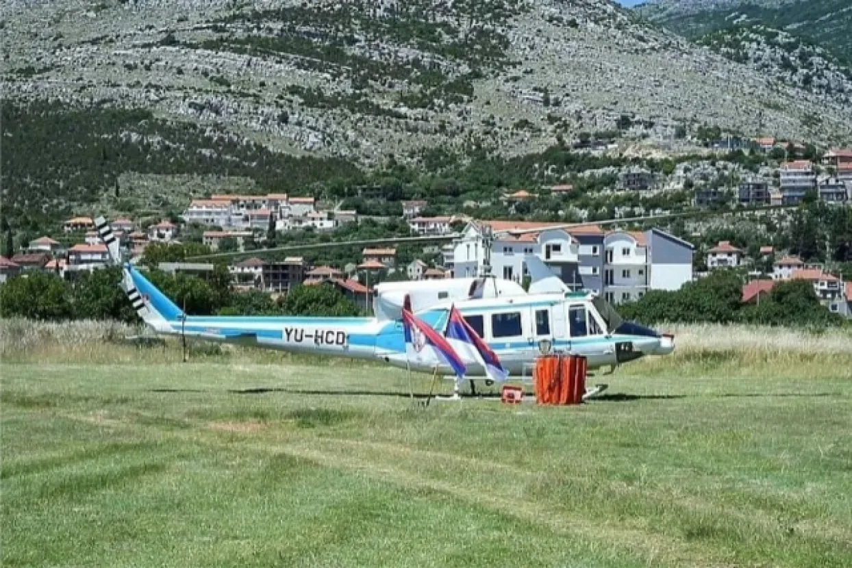 Jedan od doniranih helikoptera