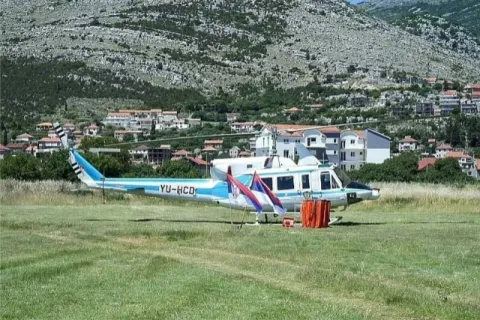 Jedan od doniranih helikoptera
