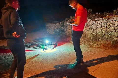U noćnoj potrazi kod Gruda nestali pastir pronađen termalnim dronom