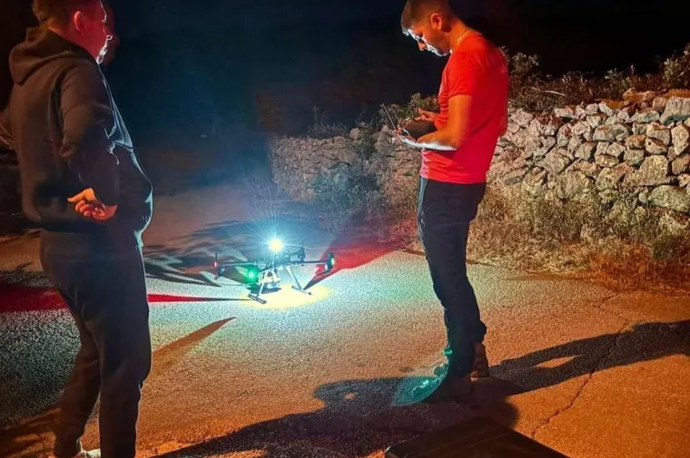 U noćnoj potrazi kod Gruda nestali pastir pronađen termalnim dronom