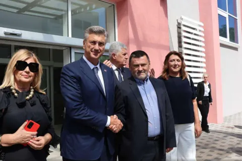 Plenković posjetio SKB Mostar