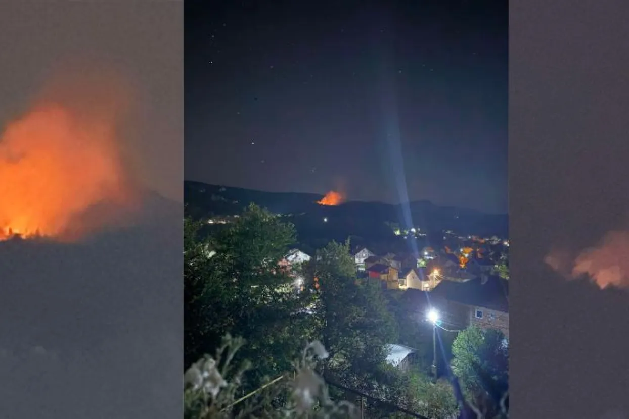 Požar na području Kule kod Busovače
