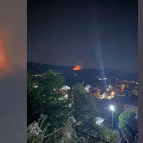 Požar na području Kule kod Busovače