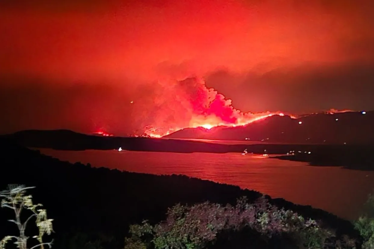 Požar na Braču