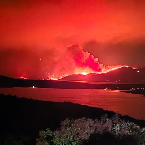 Požar na Braču
