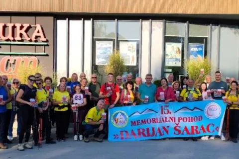 U Vitezu održan 15. memorijalni pohod 'Darijan &Scaron;arac'