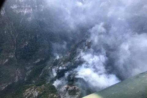 Požar na Čvrsnici