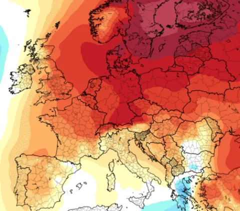 Ekstremne temperature pred kraj rujna: &Scaron;to je "toplinska kupola" koja se &scaron;iri kontinentom?