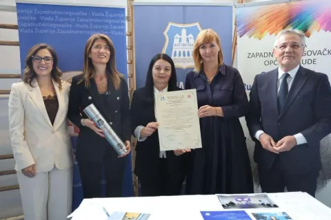 U Grudama položen kamen temeljac za novi objekt osnovne i glazbene &scaron;kole