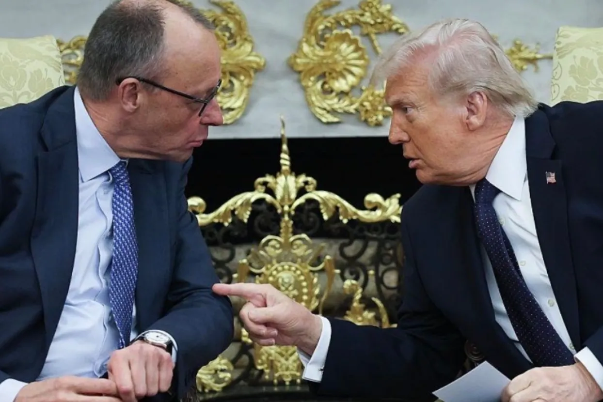 Merz i Trump